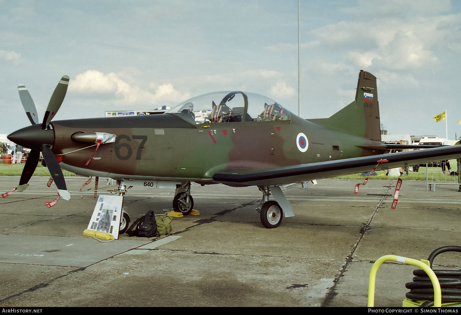 Aircraft Photo of L9-67 | Pilatus PC-9M Hudournik | Slovenia - Air Force | AirHistory.net #581590