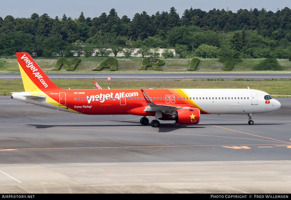 Aircraft Photo of VN-A526 | Airbus A321-271NX | VietJet Air | AirHistory.net #581591