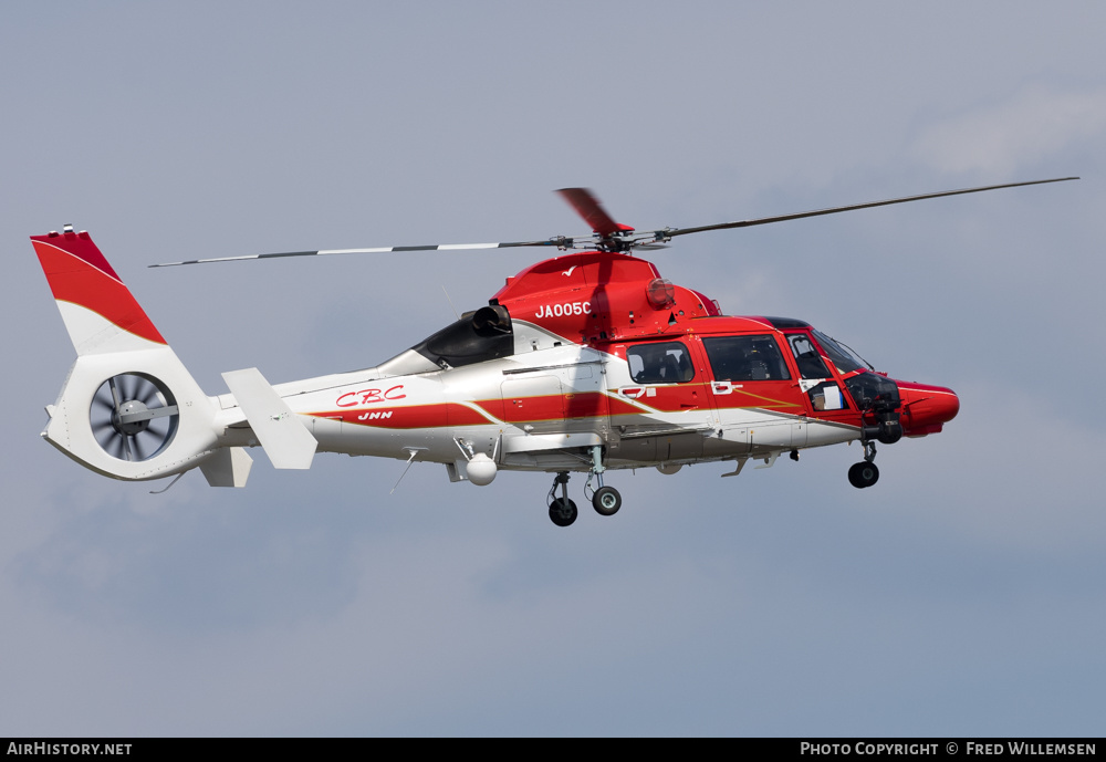 Aircraft Photo of JA005C | Aerospatiale AS-365N-3 Dauphin 2 | CBC - Chubu-Nippon Broadcasting | AirHistory.net #581593