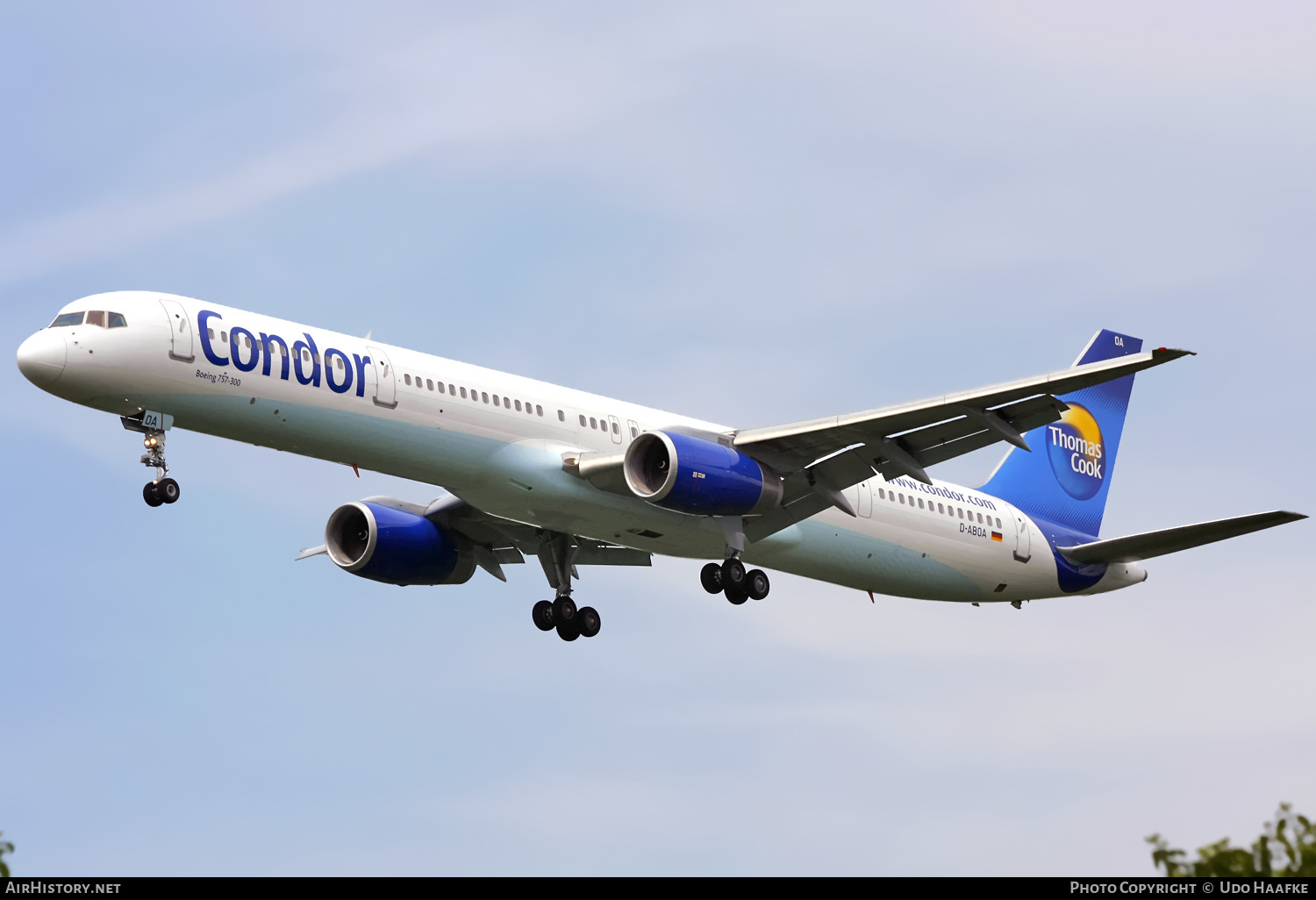 Aircraft Photo of D-ABOA | Boeing 757-330 | Condor Flugdienst | AirHistory.net #581613