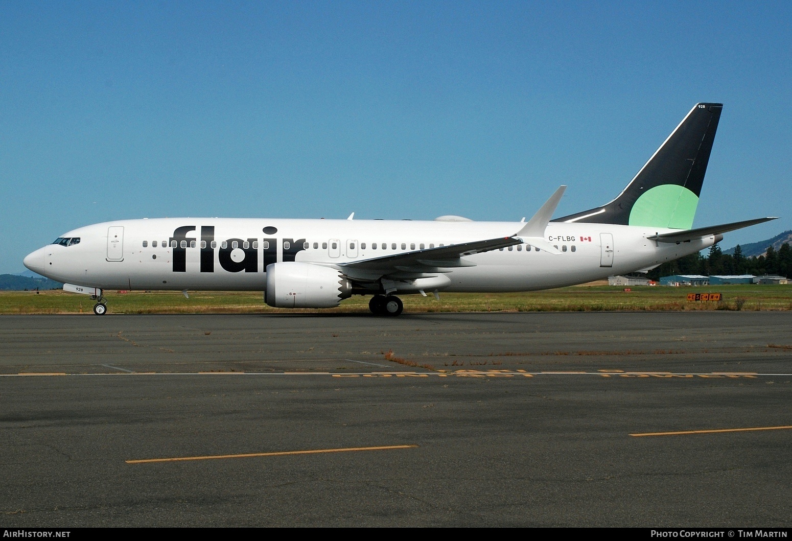 Aircraft Photo of C-FLBG | Boeing 737-8 Max 8 | Flair Airlines | AirHistory.net #581620