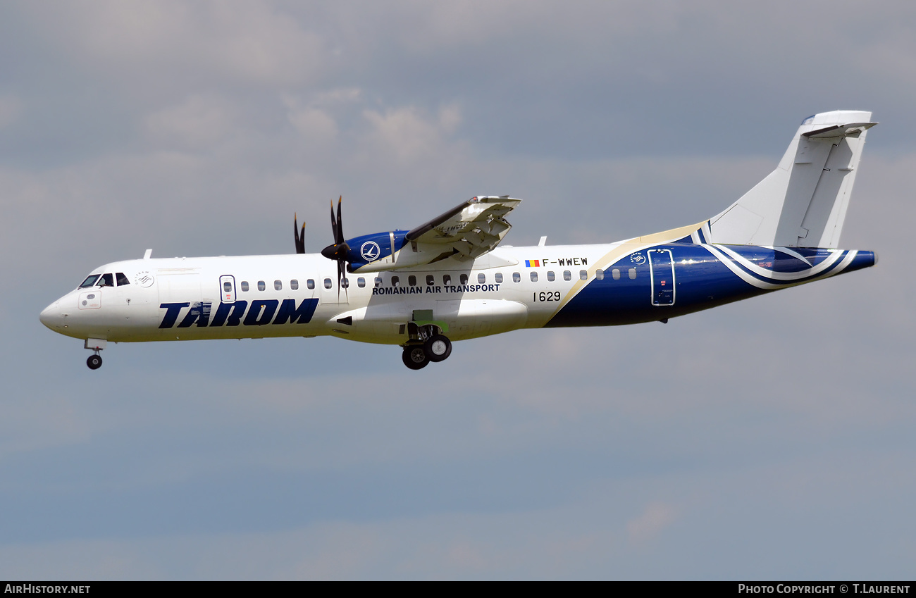Aircraft Photo of F-WWEW | ATR ATR-72-600 (ATR-72-212A) | TAROM - Transporturile Aeriene Române | AirHistory.net #581621