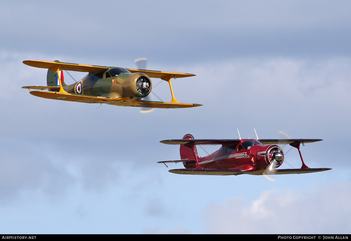 Aircraft Photo of N17GL | Beech D17S | AirHistory.net #581624