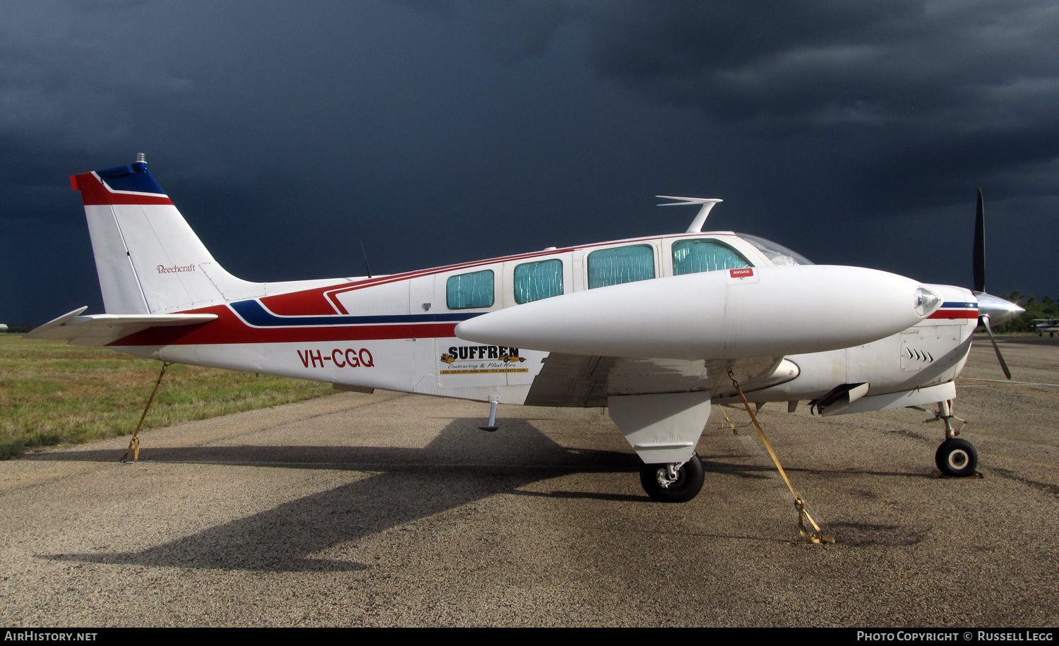 Aircraft Photo of VH-CGQ | Beech A36 Bonanza 36 | Suffren Contracting & Plant Hire | AirHistory.net #581629