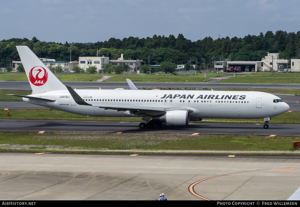 Aircraft Photo of JA618J | Boeing 767-346/ER | Japan Airlines - JAL | AirHistory.net #581630