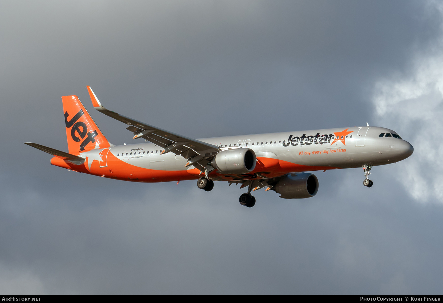 Aircraft Photo of VH-OFQ | Airbus A321-251NX | Jetstar Airways | AirHistory.net #581633