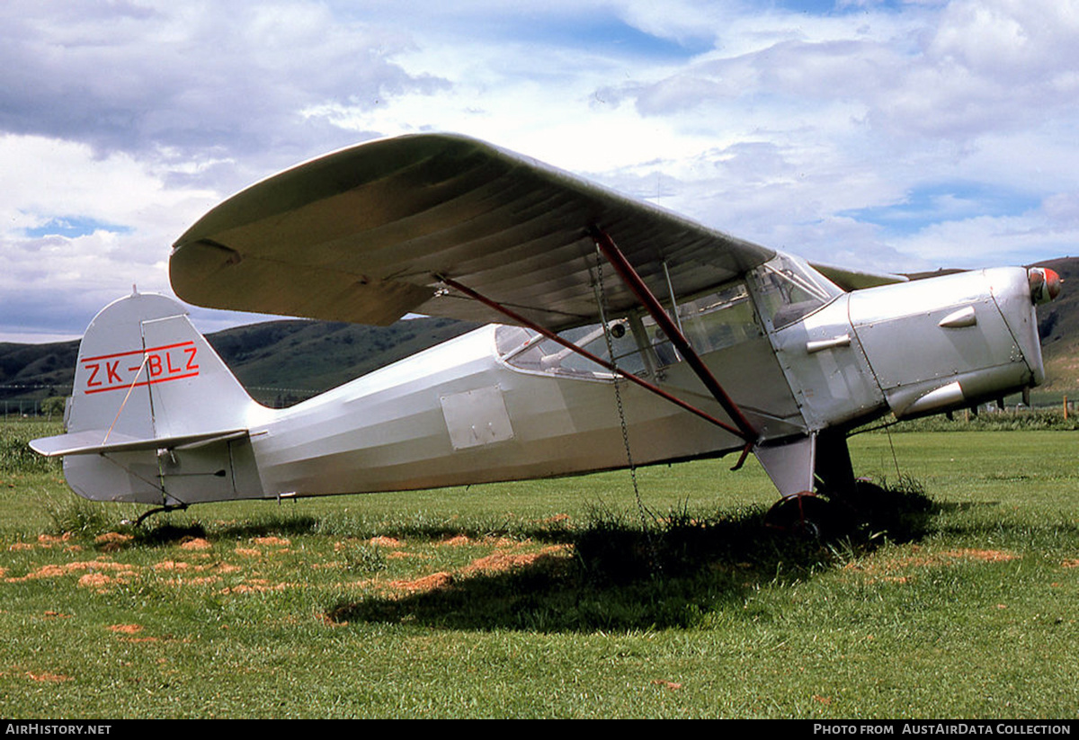 Aircraft Photo of ZK-BLZ | Auster J-5P Autocar | AirHistory.net #581650