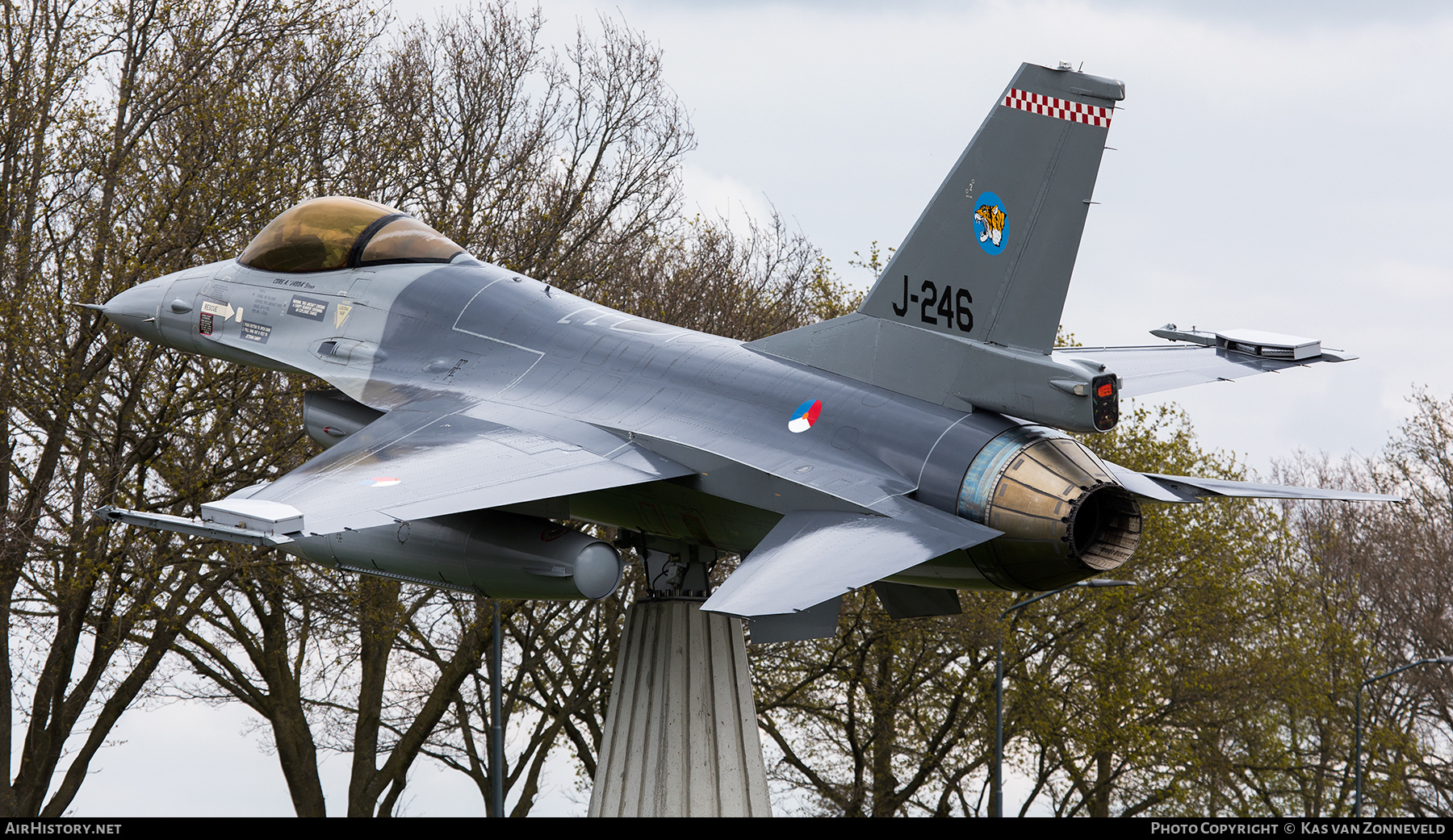 Aircraft Photo of J-246 | General Dynamics F-16A Fighting Falcon | Netherlands - Air Force | AirHistory.net #581656