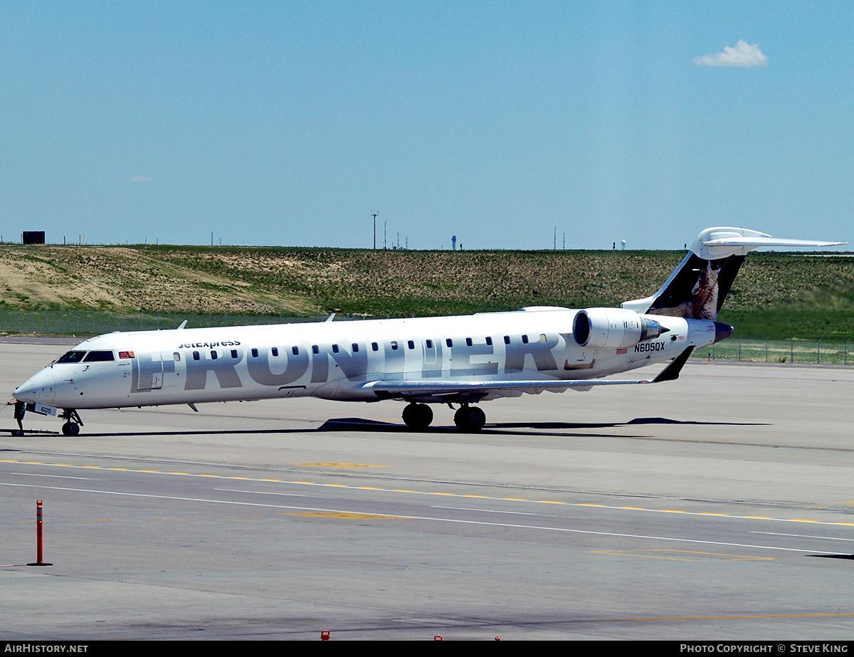 Aircraft Photo of N605QX | Bombardier CRJ-701ER (CL-600-2C10) | Frontier JetExpress | AirHistory.net #581672