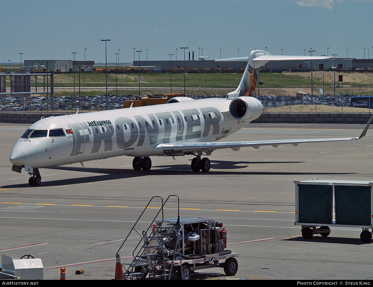 Aircraft Photo of N611QX | Bombardier CRJ-701 (CL-600-2C10) | Frontier JetExpress | AirHistory.net #581673