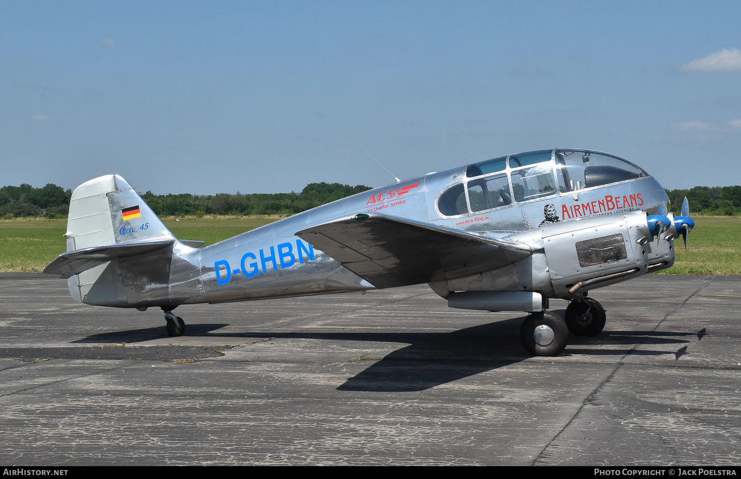 Aircraft Photo of D-GHBN | Aero 45 | ACS - Air Charter Service | AirHistory.net #581686