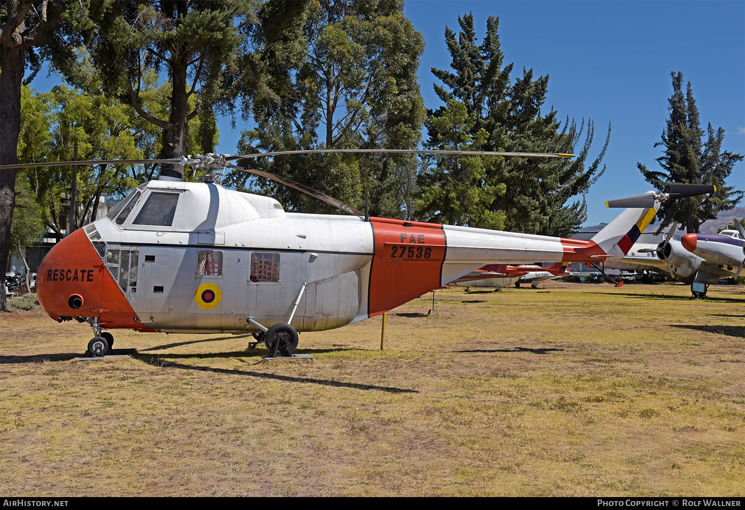 Aircraft Photo of FAE-27536 | Sikorsky UH-19B Chickasaw (S-55B) | Ecuador - Air Force | AirHistory.net #581700