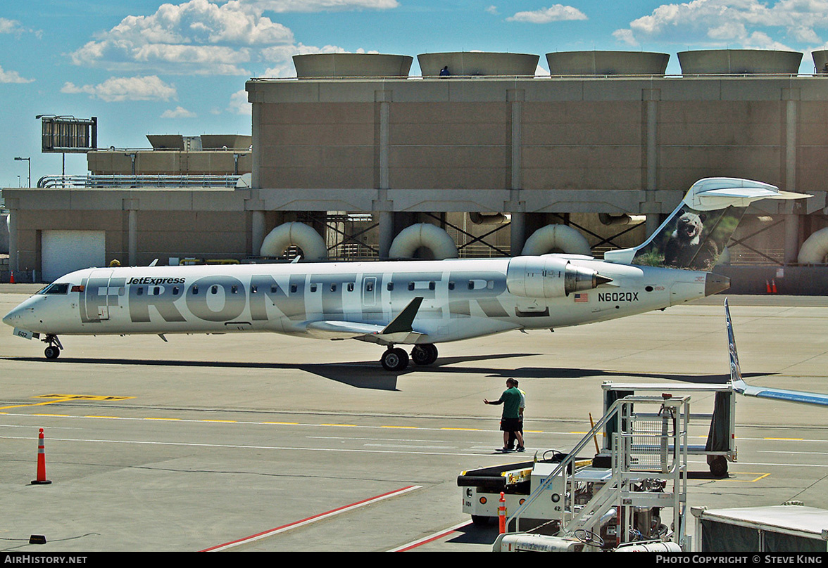Aircraft Photo of N602QX | Bombardier CRJ-700 (CL-600-2C10) | Frontier JetExpress | AirHistory.net #581701