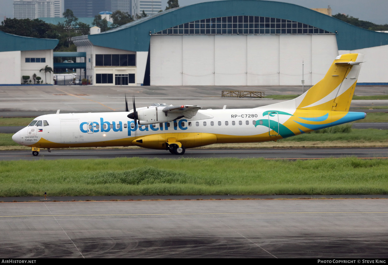 Aircraft Photo of RP-C7280 | ATR ATR-72-600 (ATR-72-212A) | Cebu Pacific Air | AirHistory.net #581702