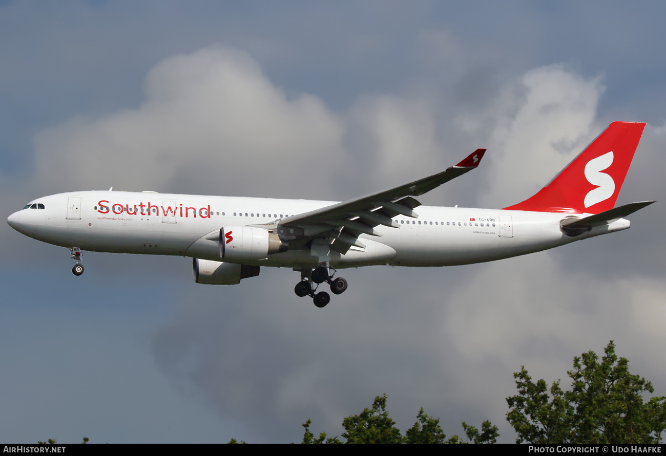 Aircraft Photo of TC-GRB | Airbus A330-223 | Southwind Airlines | AirHistory.net #581709