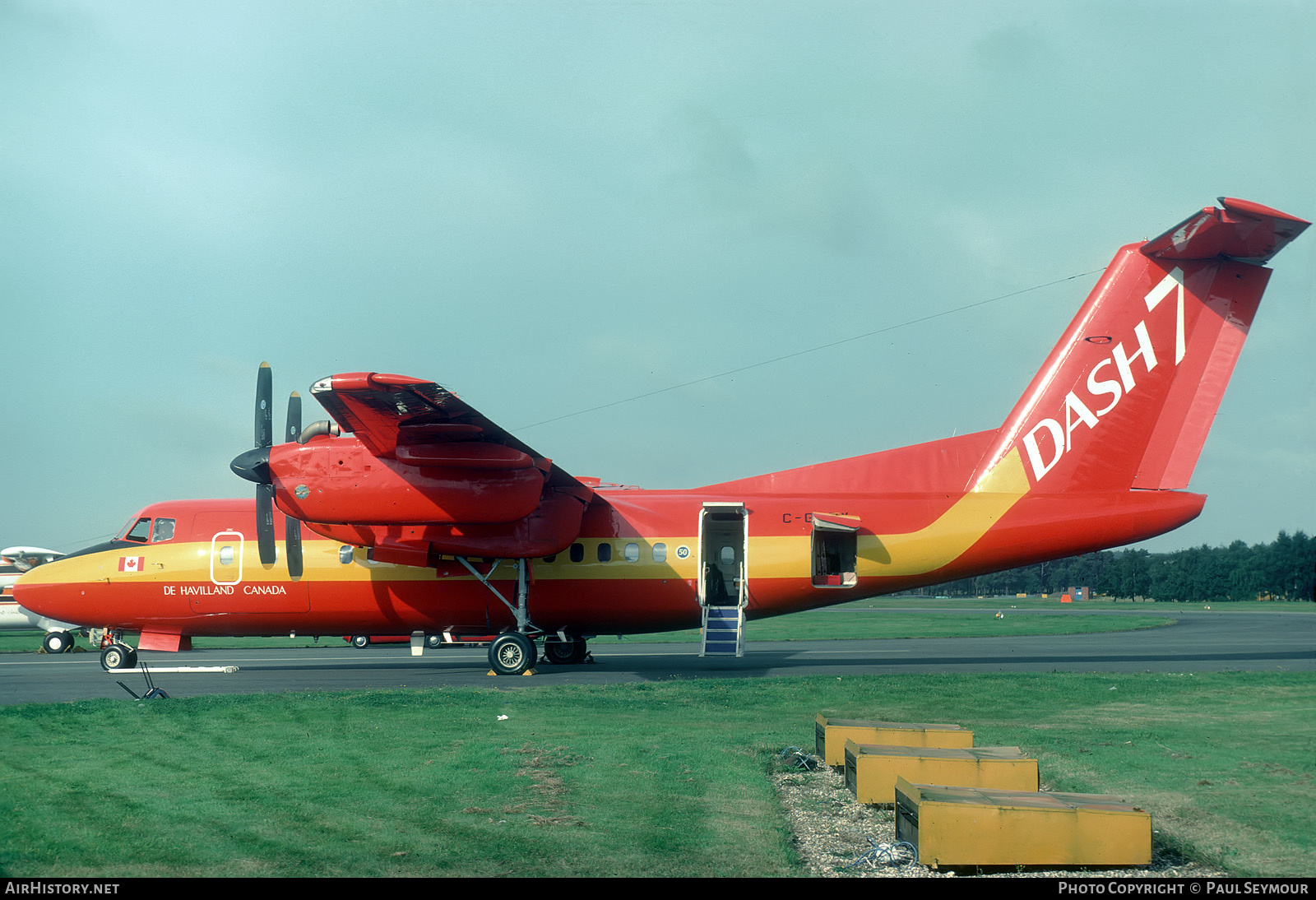 Aircraft Photo of C-GNBX | De Havilland Canada DHC-7-100 Dash 7 | De Havilland Canada | AirHistory.net #581726