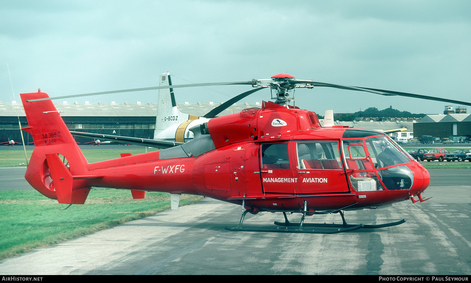 Aircraft Photo of F-WXFG / G-BFVV | Aerospatiale SA-365C Dauphin 2 | Management Aviation | AirHistory.net #581734