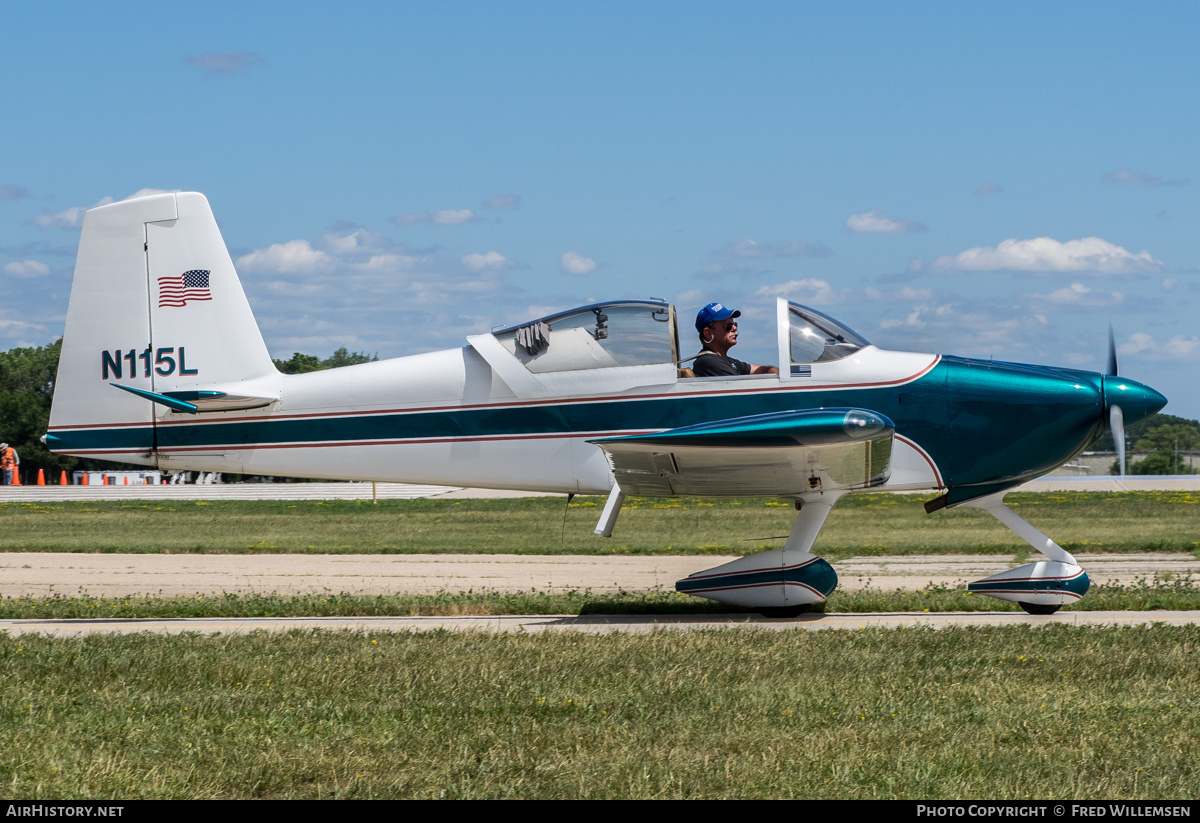 Aircraft Photo of N115L | Van's RV-7A | AirHistory.net #581738