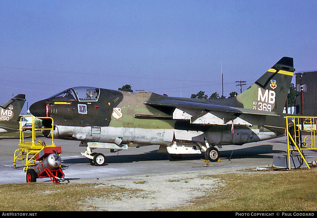 Aircraft Photo of 71-0369 / AF71-369 | LTV A-7D Corsair II | USA - Air Force | AirHistory.net #581740