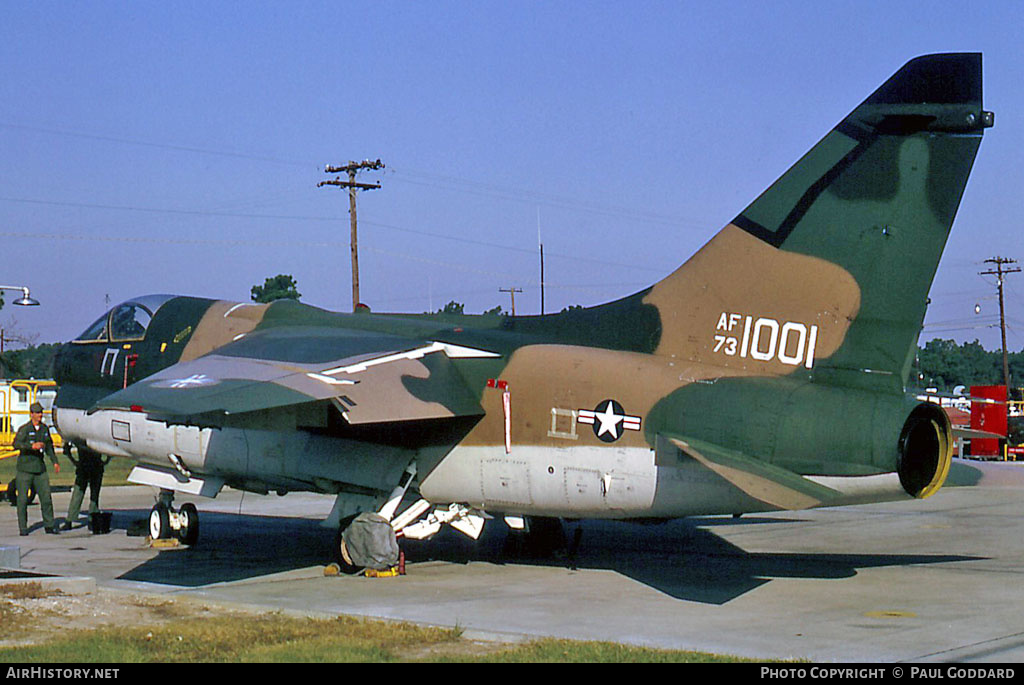 Aircraft Photo of 73-1001 / AF73-1001 | LTV A-7D Corsair II | USA - Air Force | AirHistory.net #581742