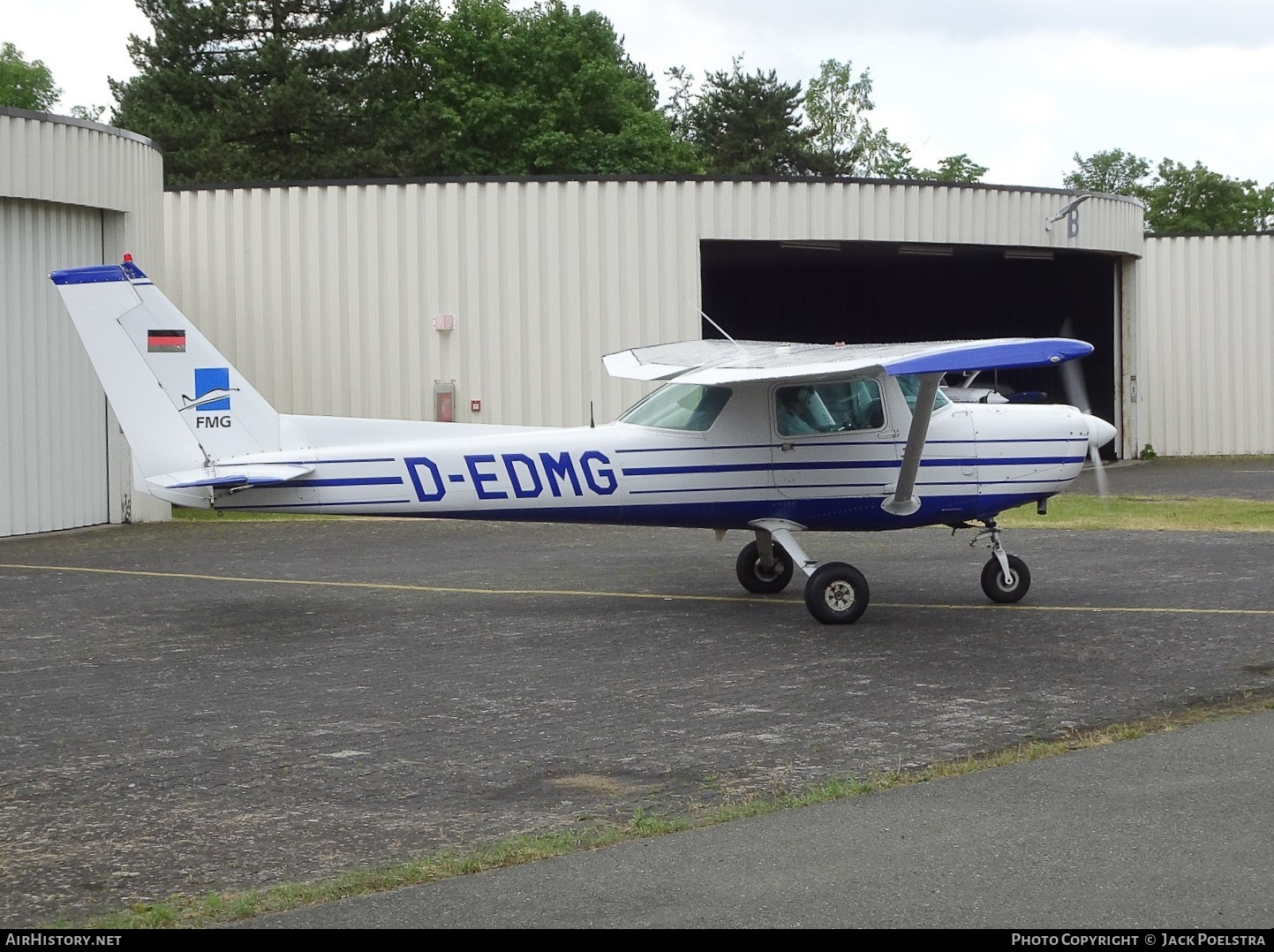 Aircraft Photo of D-EDMG | Cessna 152 | FMG Flight Training | AirHistory.net #581765
