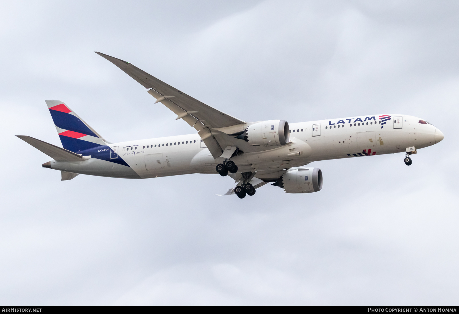 Aircraft Photo of CC-BGL | Boeing 787-9 Dreamliner | LATAM Airlines | AirHistory.net #581770