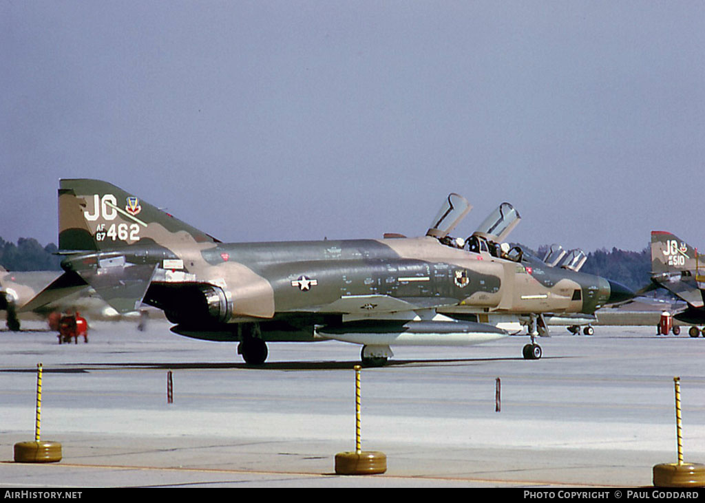 Aircraft Photo of 67-0462 / AF67-462 | McDonnell RF-4C Phantom II | USA - Air Force | AirHistory.net #581793