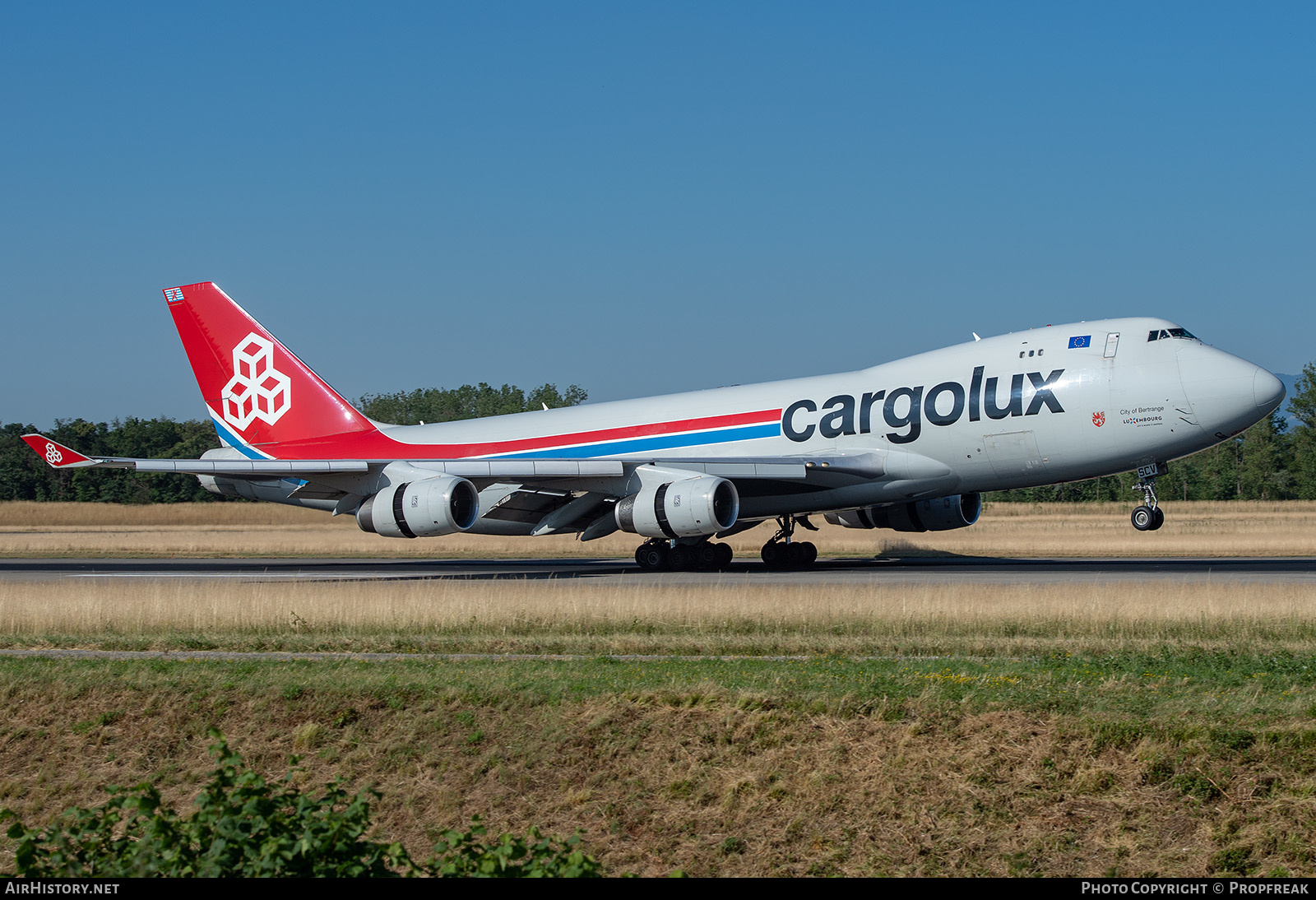 Aircraft Photo of LX-SCV | Boeing 747-4R7F/SCD | Cargolux | AirHistory.net #581794