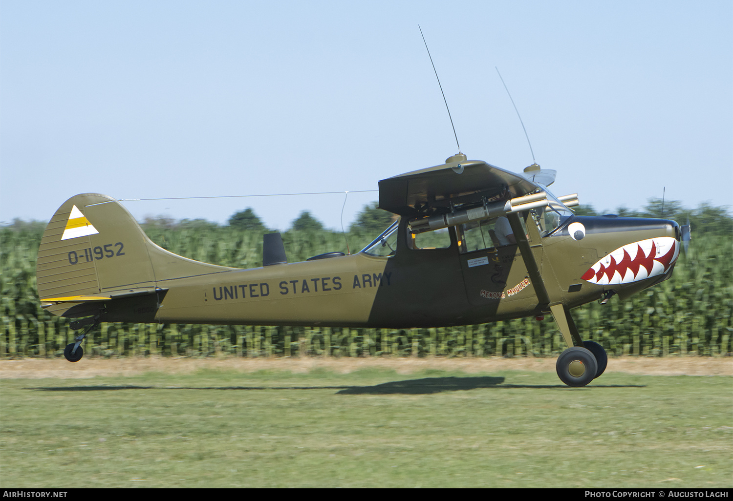 Aircraft Photo of I-BDOG / 0-11952 | Cessna O-1E Bird Dog (305C/L-19E) | USA - Army | AirHistory.net #581798