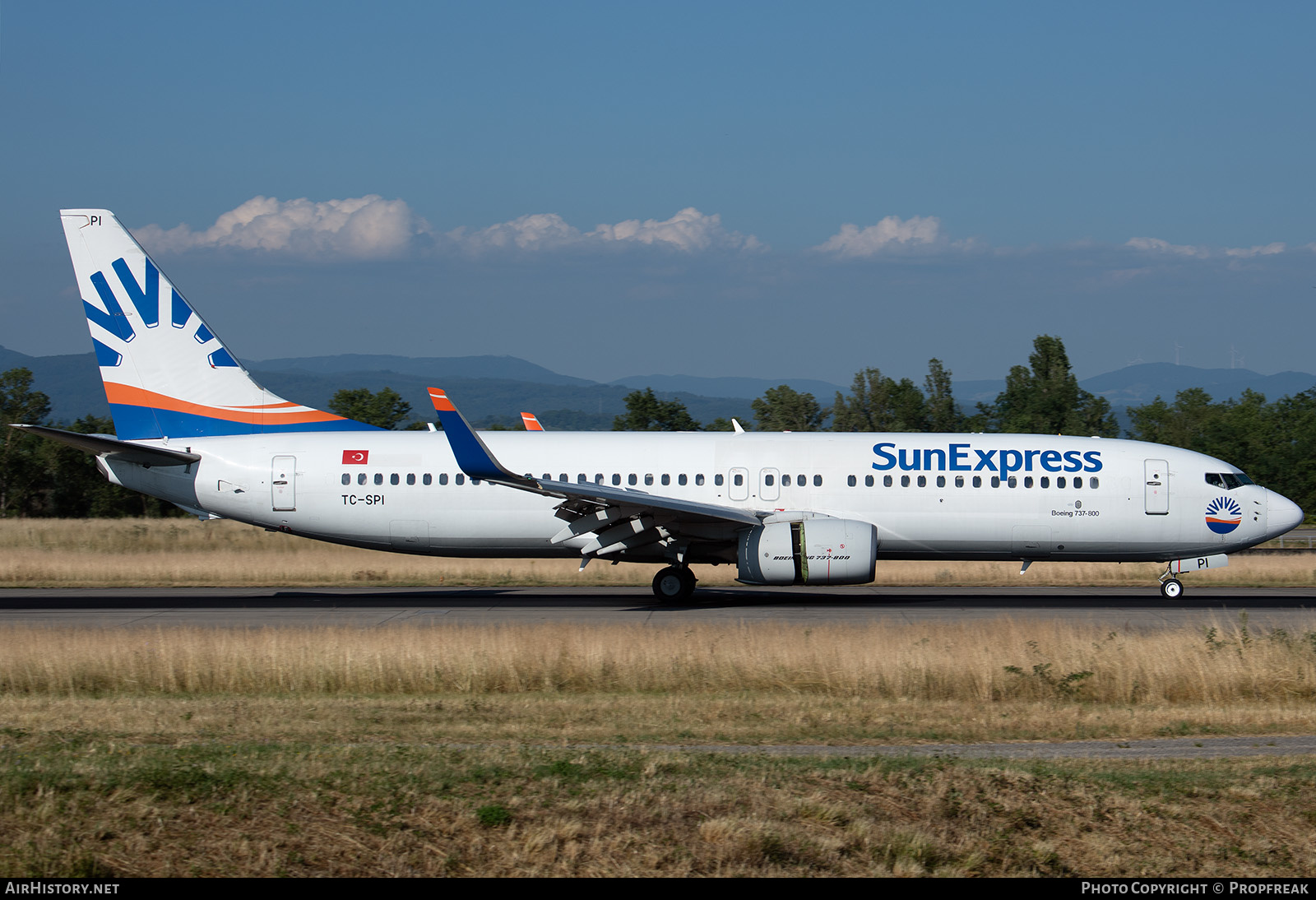 Aircraft Photo of TC-SPI | Boeing 737-82R | SunExpress | AirHistory.net #581807