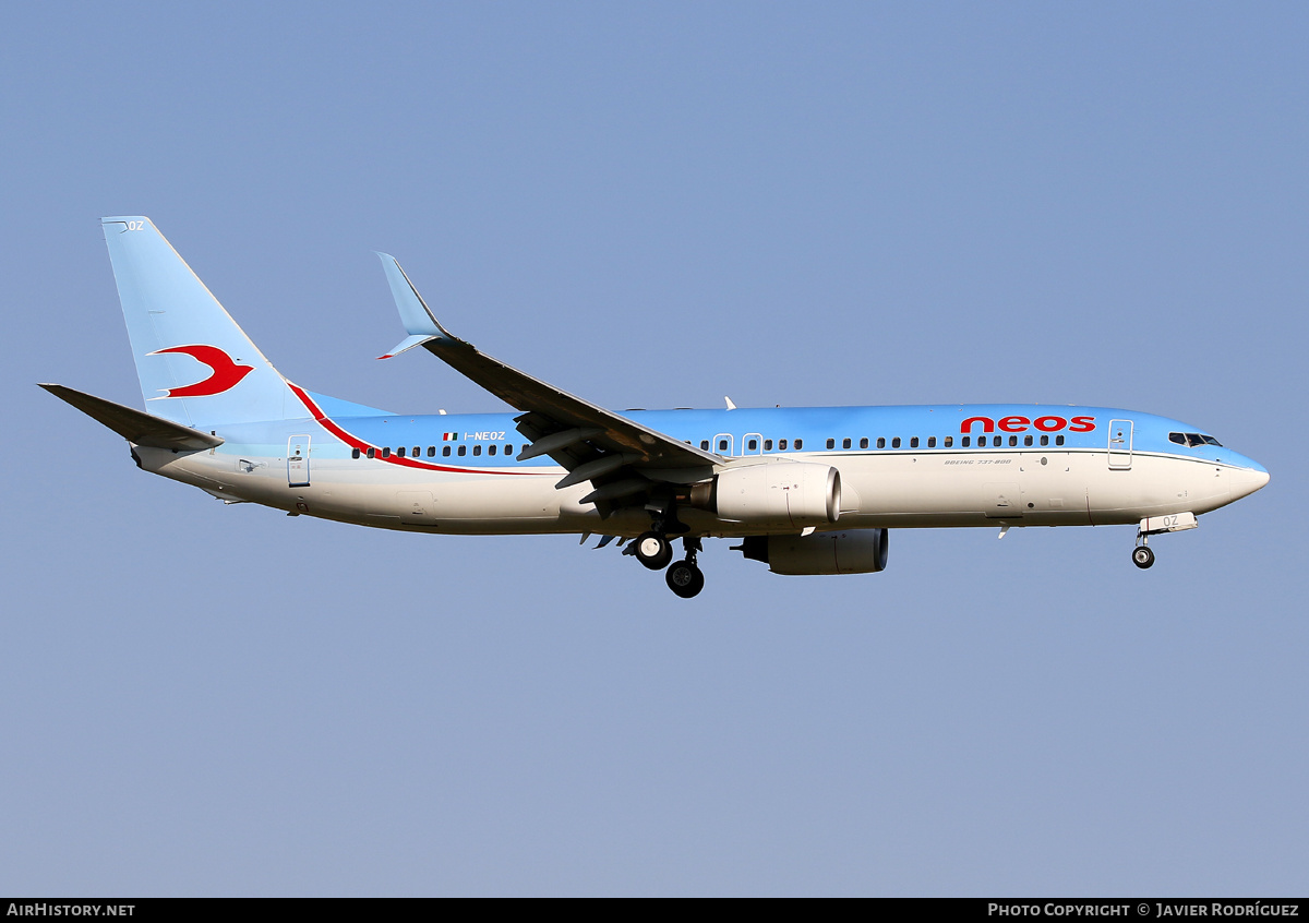 Aircraft Photo of I-NEOZ | Boeing 737-86N | Neos | AirHistory.net #581819