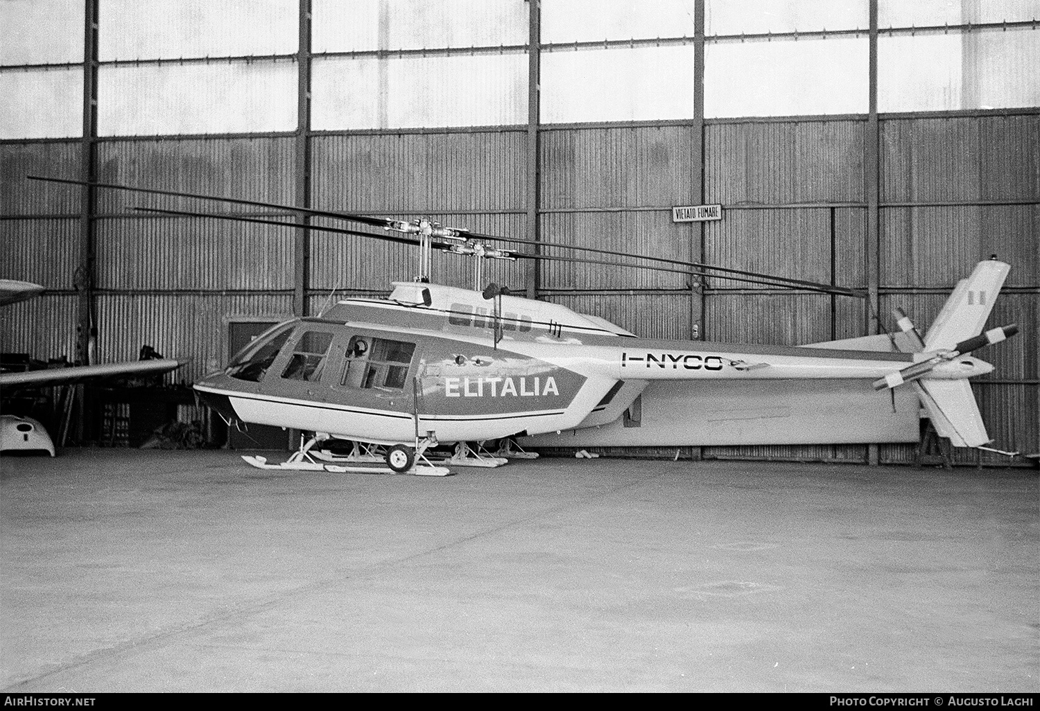 Aircraft Photo of I-NYCO | Bell 206A JetRanger | Elitalia | AirHistory.net #581833