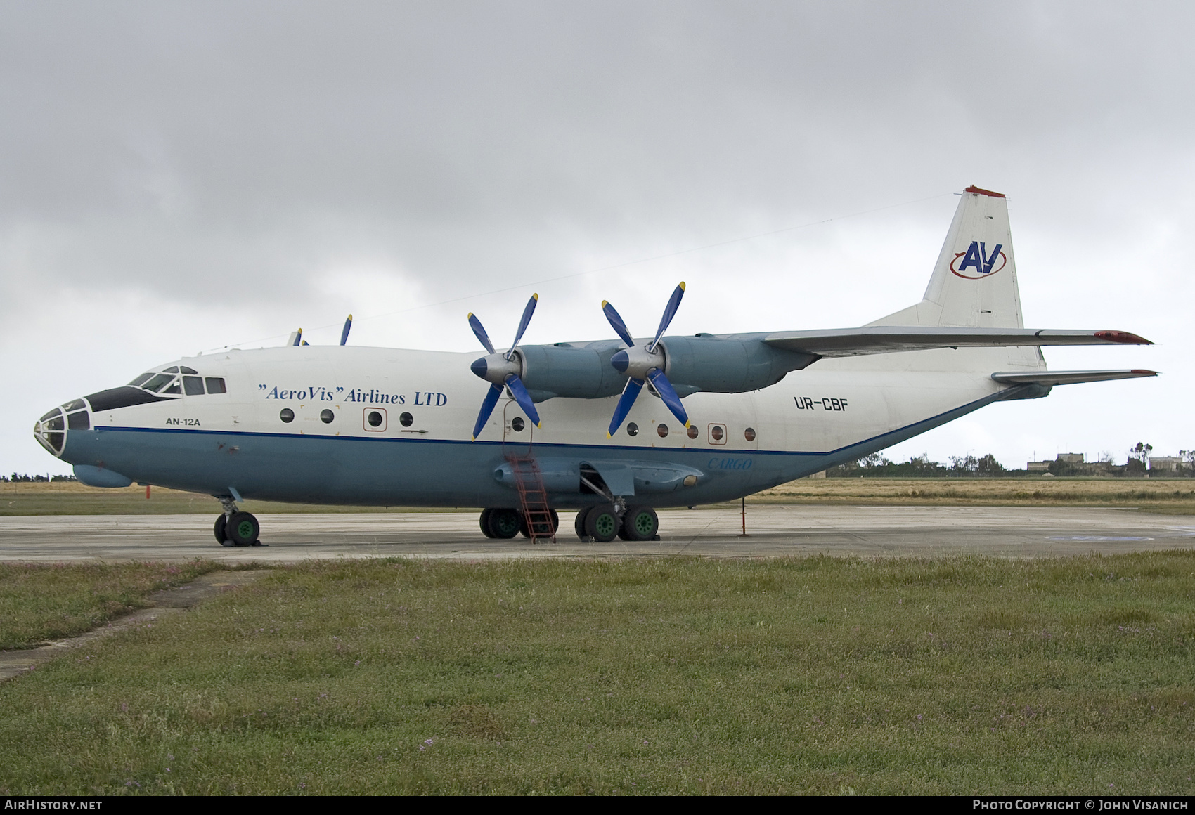 Aircraft Photo of UR-CBF | Antonov An-12A | AeroVis Airlines | AirHistory.net #581873