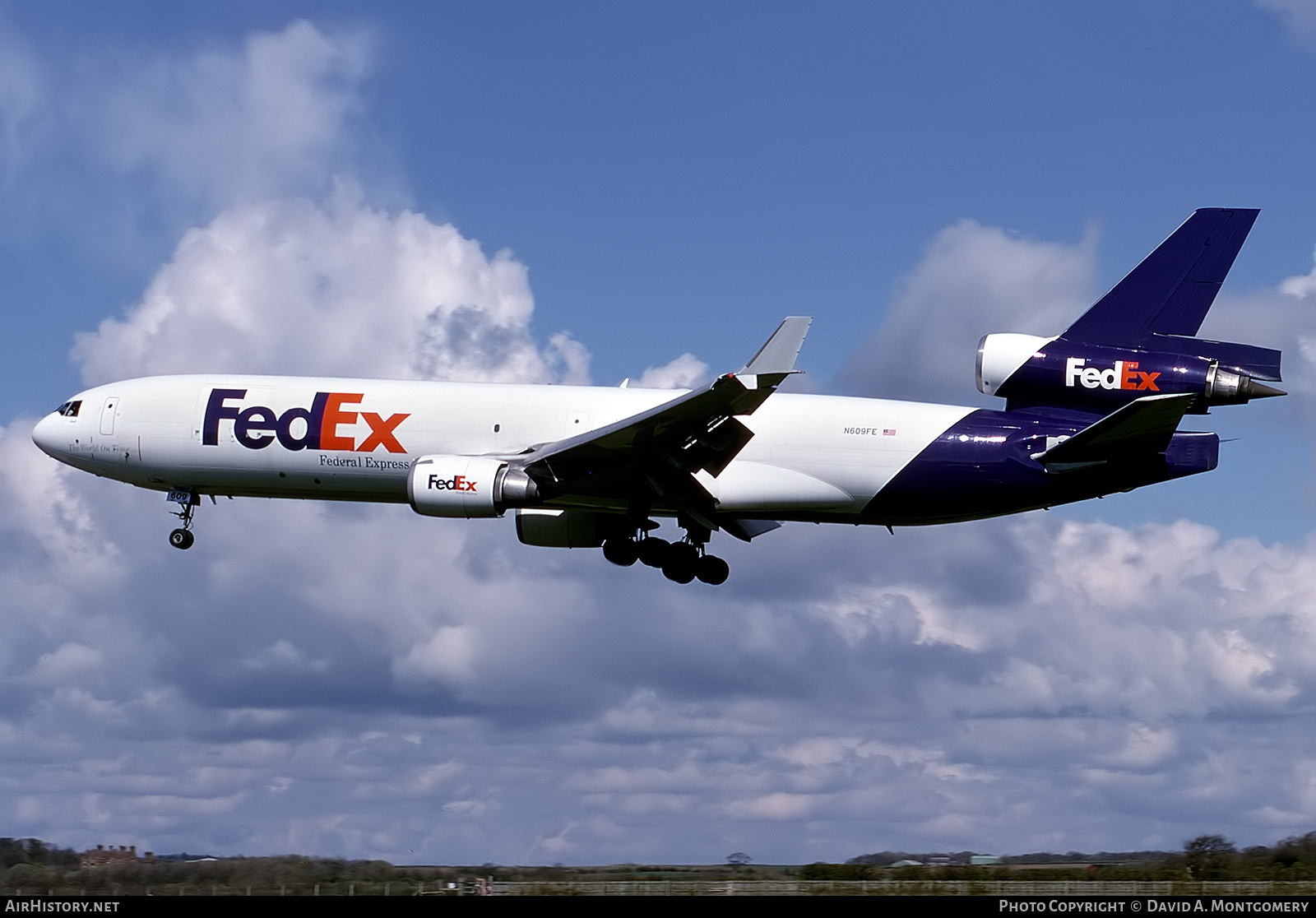 Aircraft Photo of N609FE | McDonnell Douglas MD-11F | Fedex - Federal Express | AirHistory.net #581883