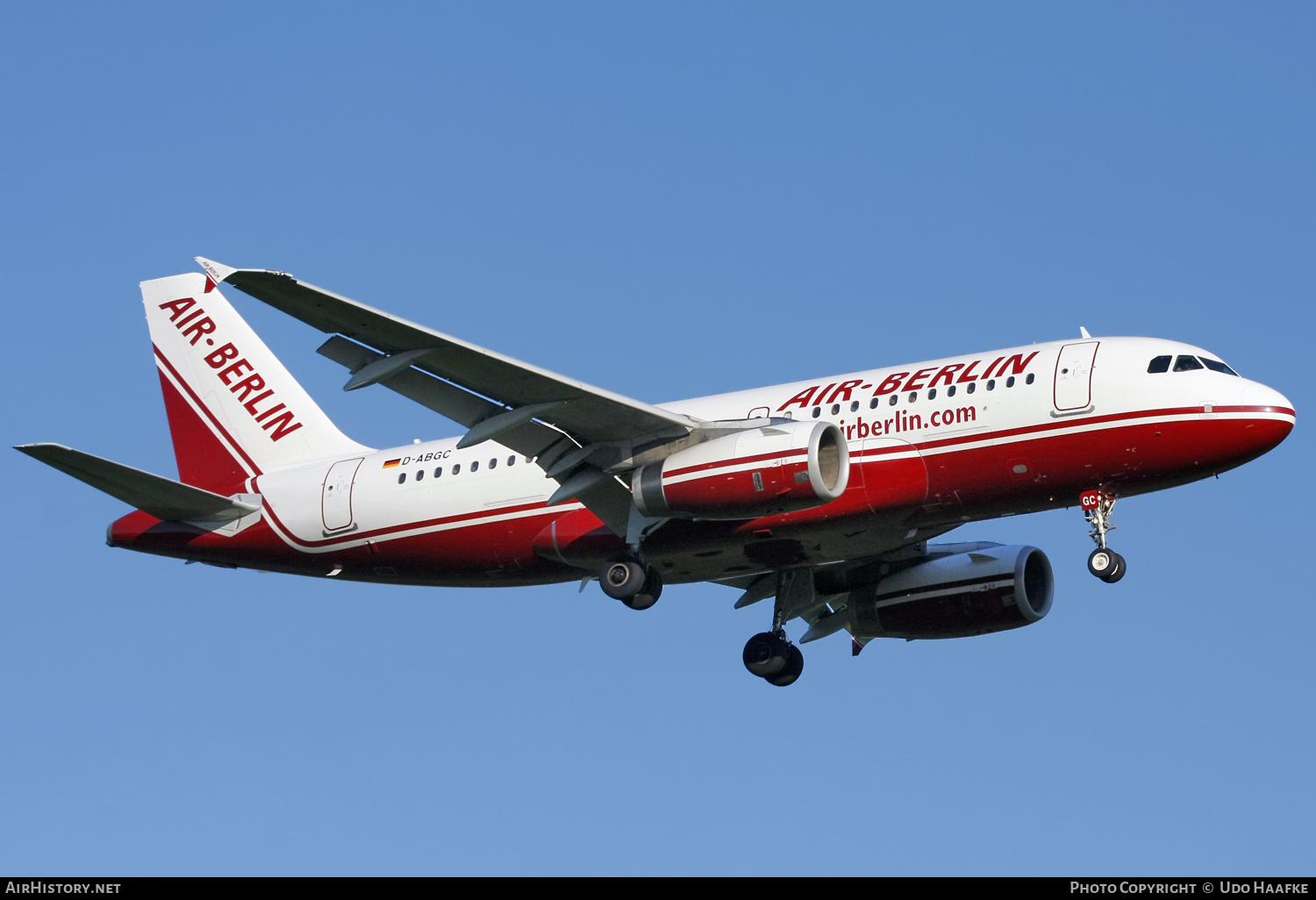 Aircraft Photo of D-ABGC | Airbus A319-132 | Air Berlin | AirHistory.net #581895