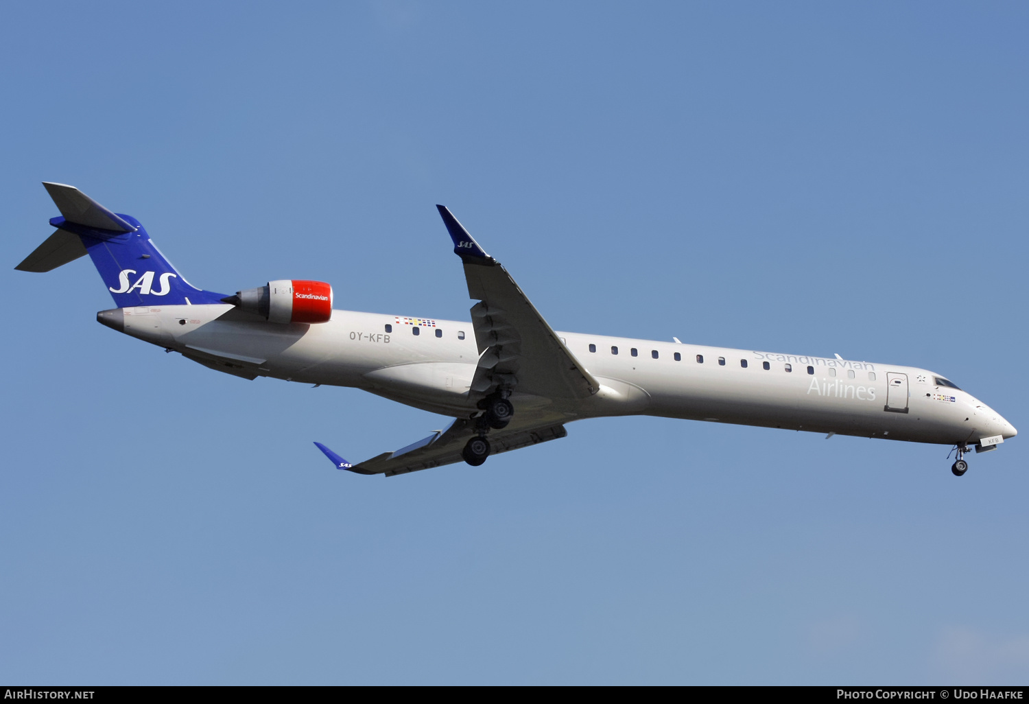 Aircraft Photo of OY-KFB | Bombardier CRJ-900 (CL-600-2D24) | Scandinavian Airlines - SAS | AirHistory.net #581907