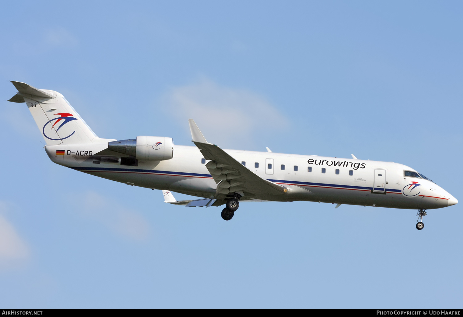 Aircraft Photo of D-ACRG | Bombardier CRJ-200LR (CL-600-2B19) | Eurowings | AirHistory.net #581910