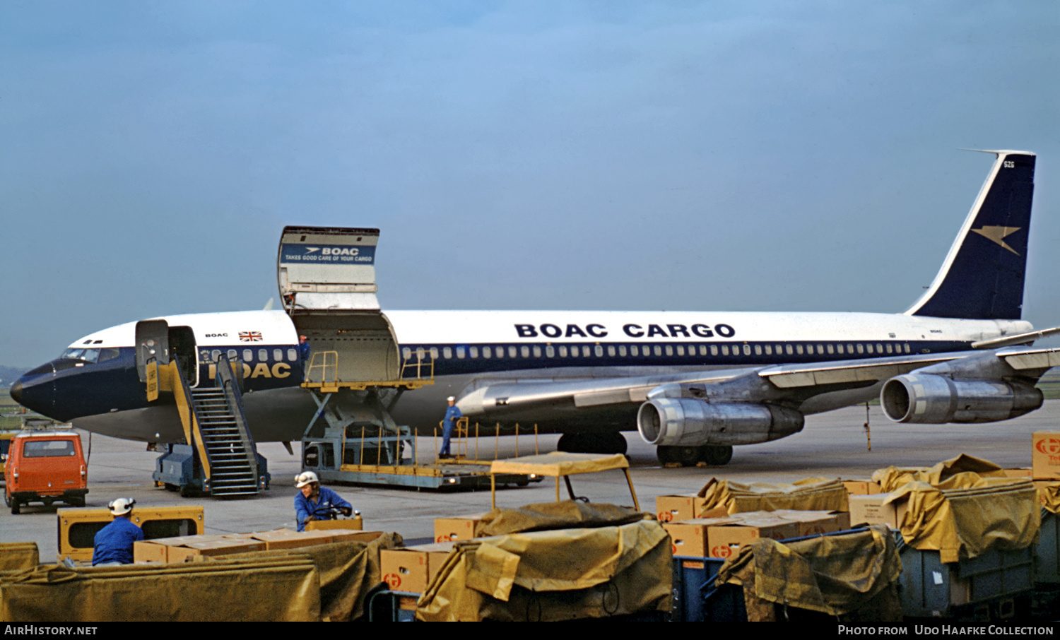 Aircraft Photo of G-ASZG | Boeing 707-336C | BOAC Cargo | AirHistory.net #581940
