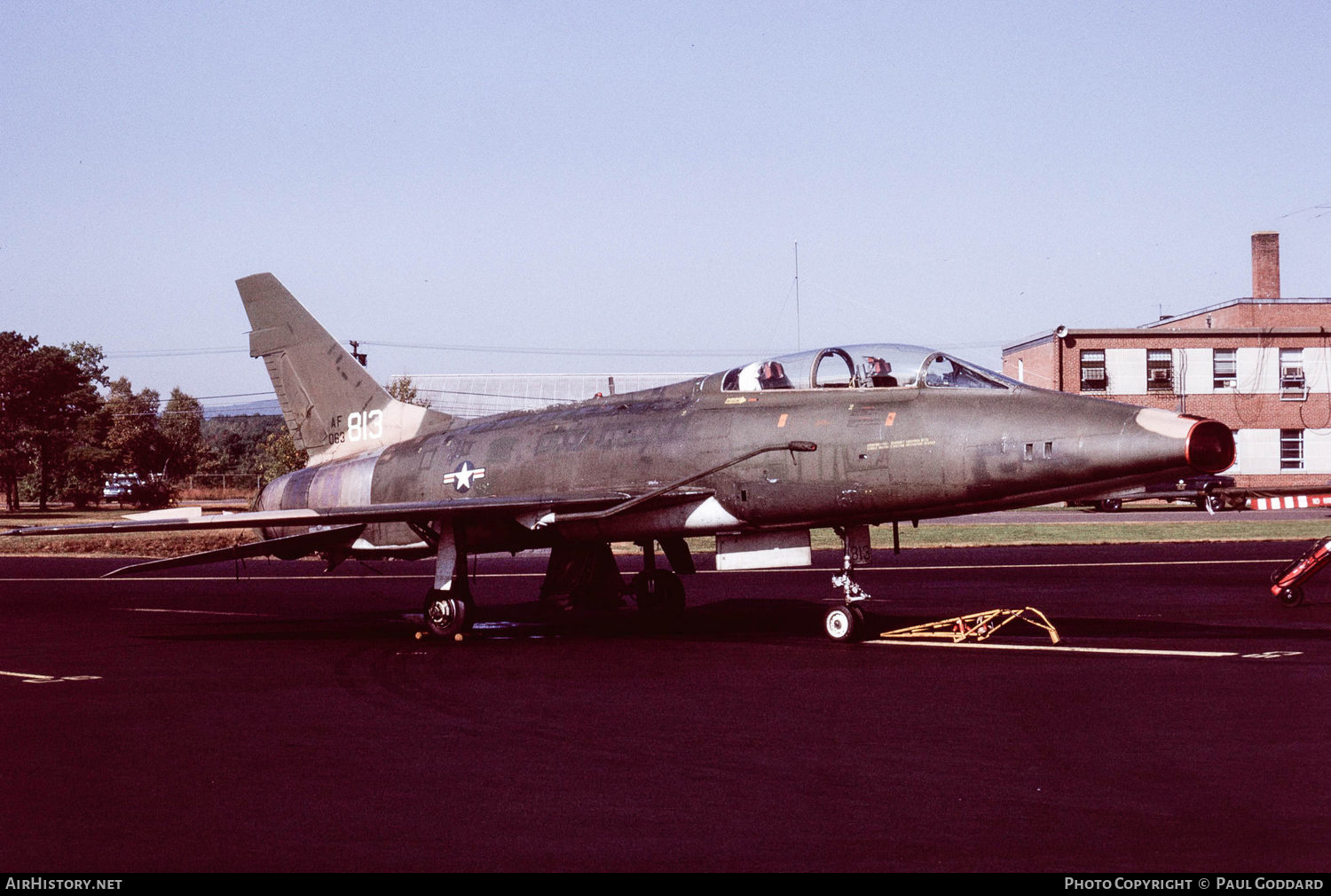 Aircraft Photo of 56-3813 / AF063-813 | North American F-100F Super Sabre | USA - Air Force | AirHistory.net #581949