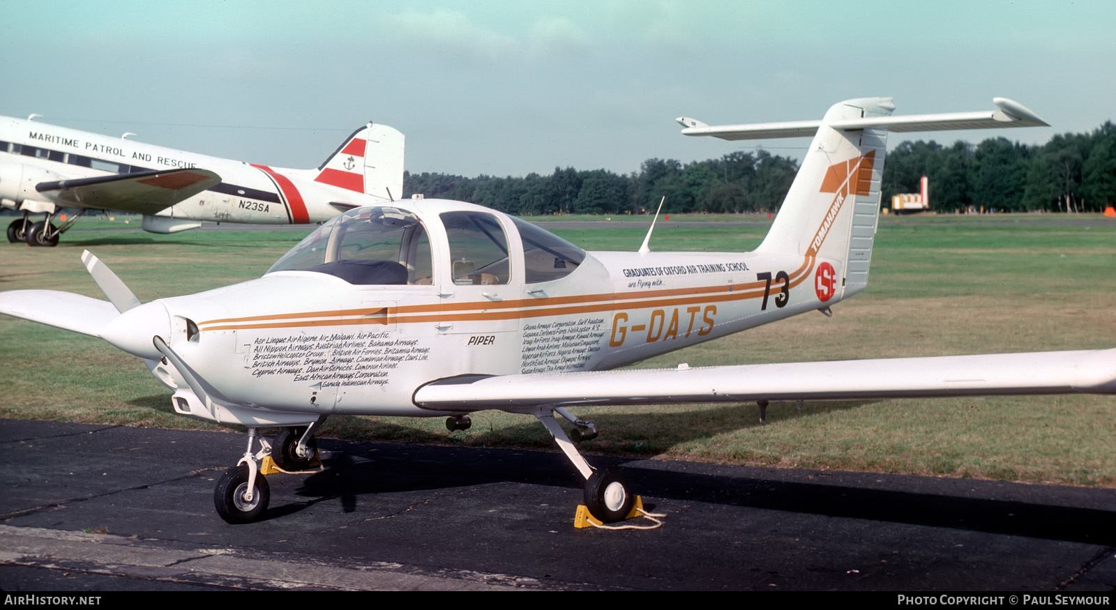 Aircraft Photo of G-OATS | Piper PA-38-112 Tomahawk | CSE Aviation | AirHistory.net #581952