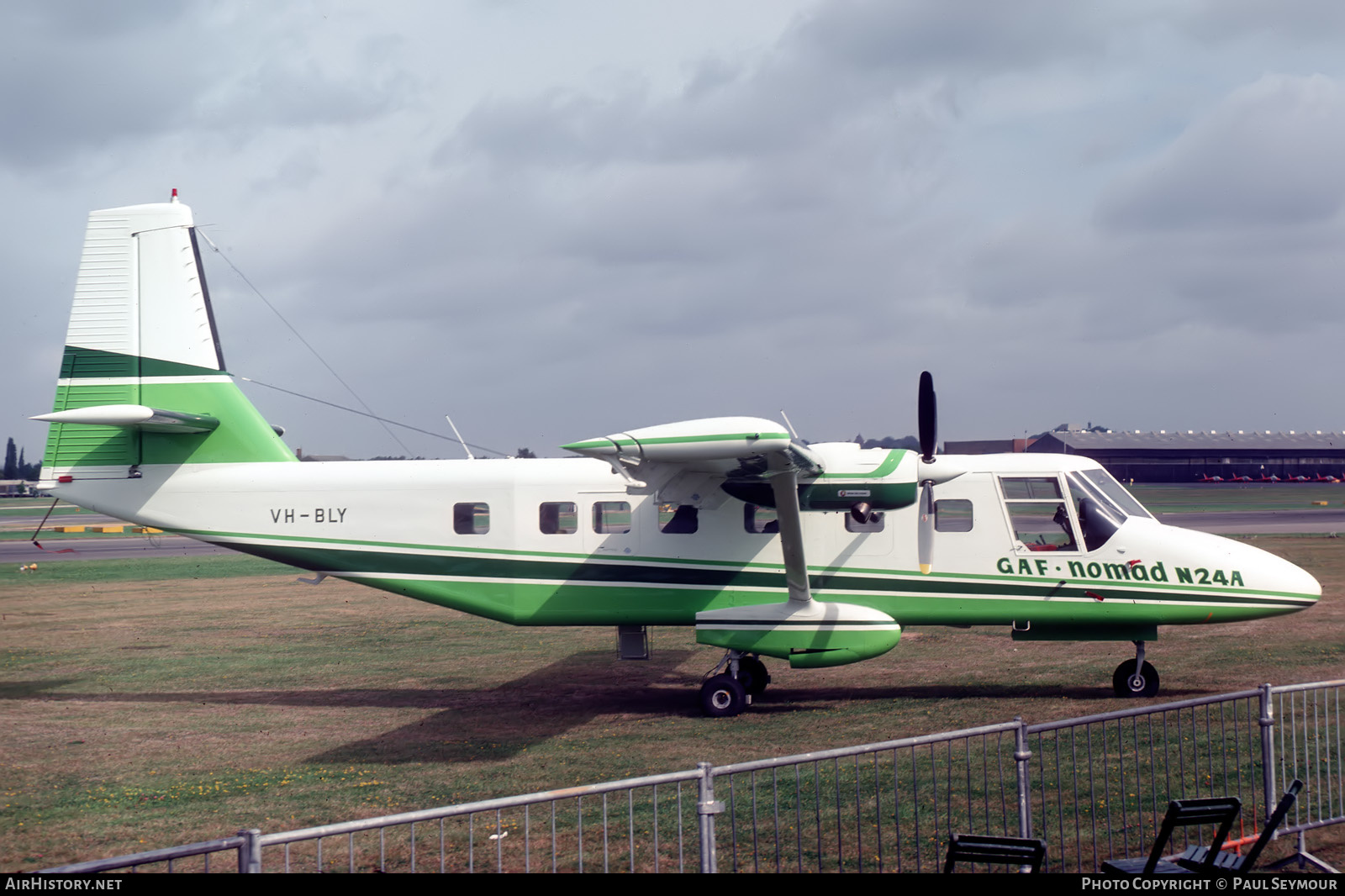 Aircraft Photo of VH-BLY | GAF N-24A Nomad | AirHistory.net #581956