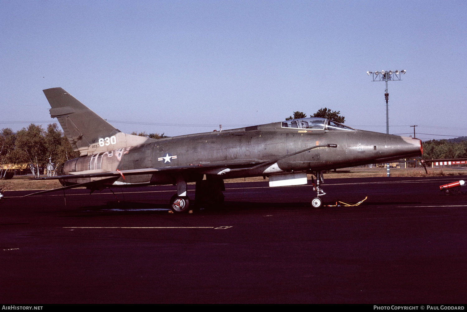 Aircraft Photo of 55-3630 / AF053-630 | North American F-100D Super Sabre | USA - Air Force | AirHistory.net #581959
