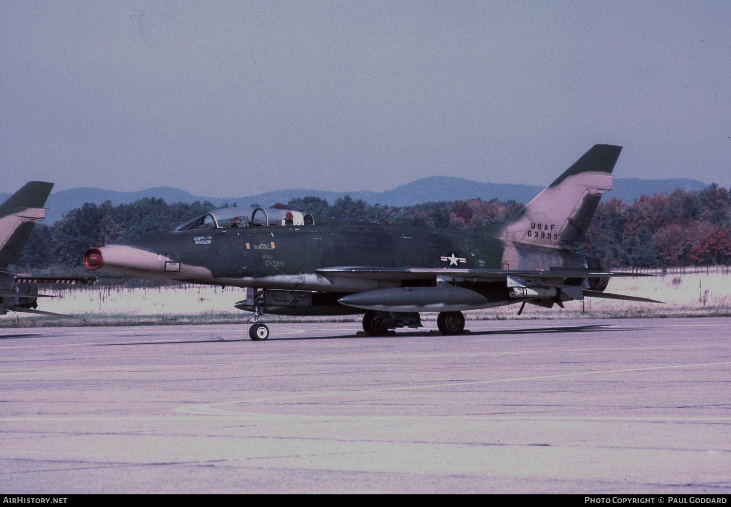 Aircraft Photo of 56-3899 / 63899 | North American F-100F Super Sabre | USA - Air Force | AirHistory.net #581966