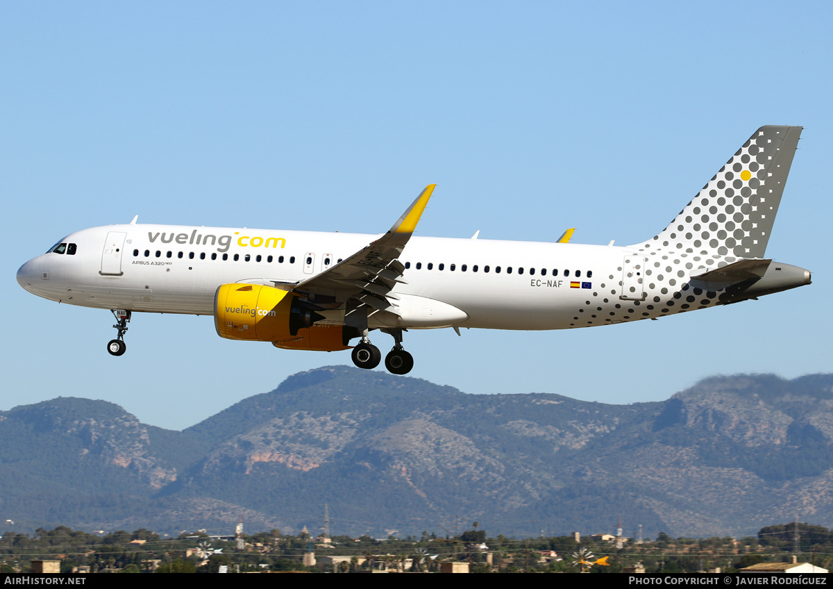 Aircraft Photo of EC-NAF | Airbus A320-271N | Vueling Airlines | AirHistory.net #581994