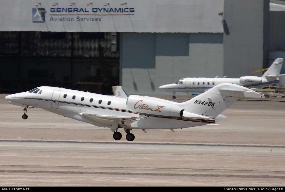 Aircraft Photo of N942QS | Cessna 750 Citation X | AirHistory.net #582016