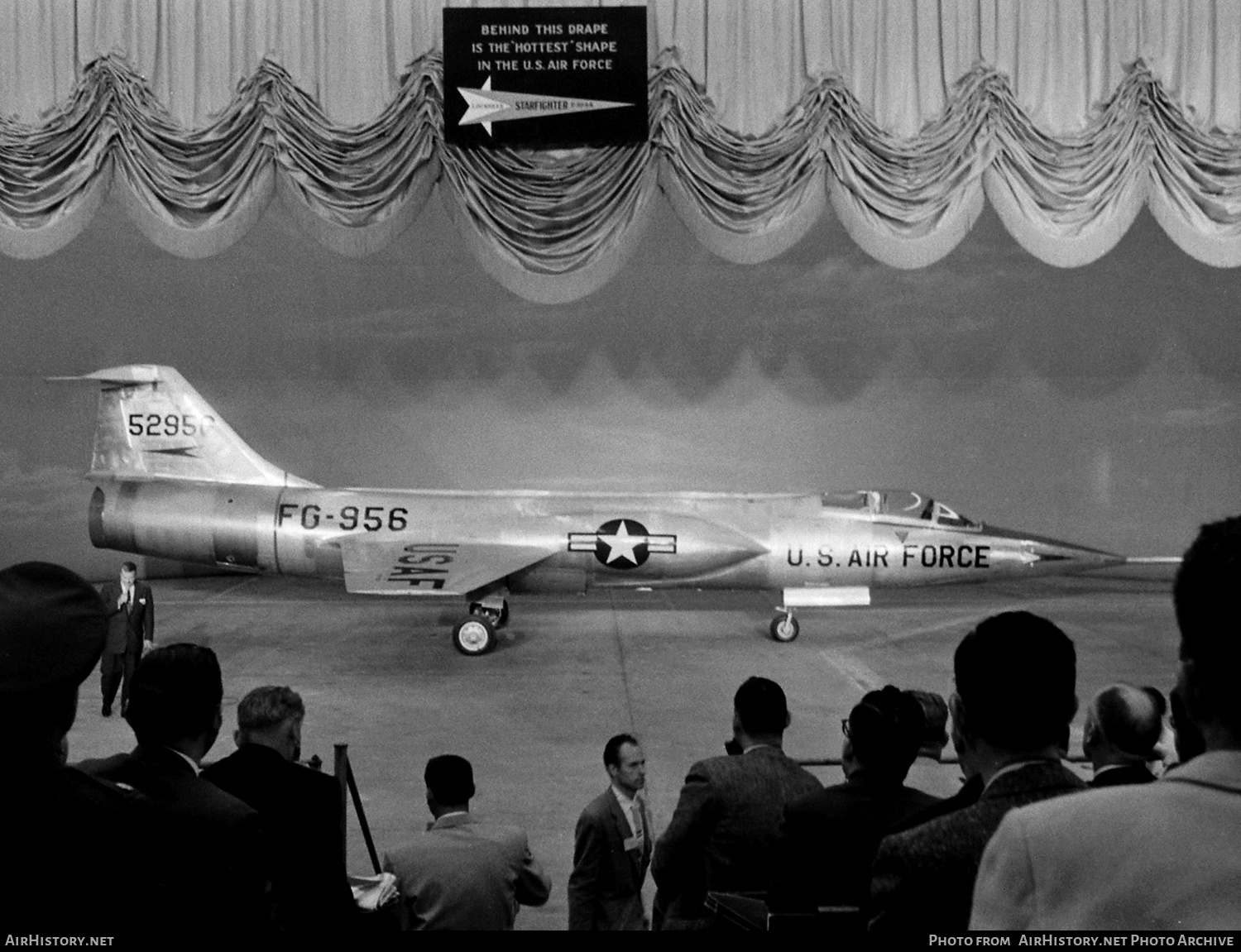 Aircraft Photo of 55-2956 / 52956 | Lockheed YF-104A Starfighter | USA - Air Force | AirHistory.net #582033