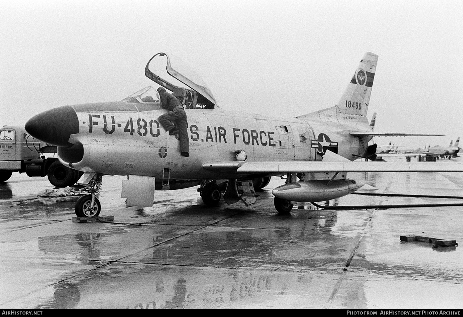 Aircraft Photo of 51-8480 / 18480 | North American F-86D Sabre | USA - Air Force | AirHistory.net #582041