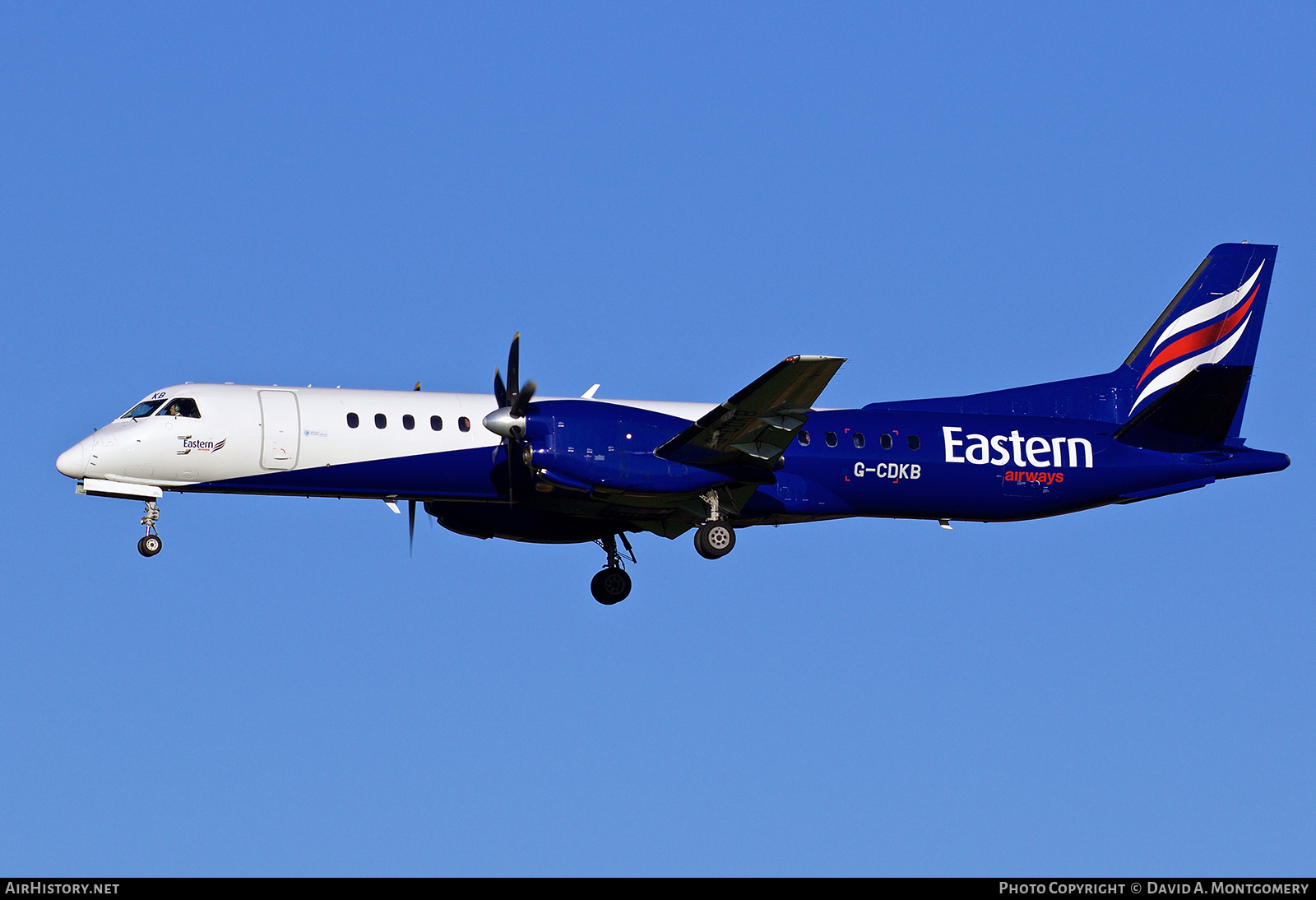 Aircraft Photo of G-CDKB | Saab 2000 | Eastern Airways | AirHistory.net #582044