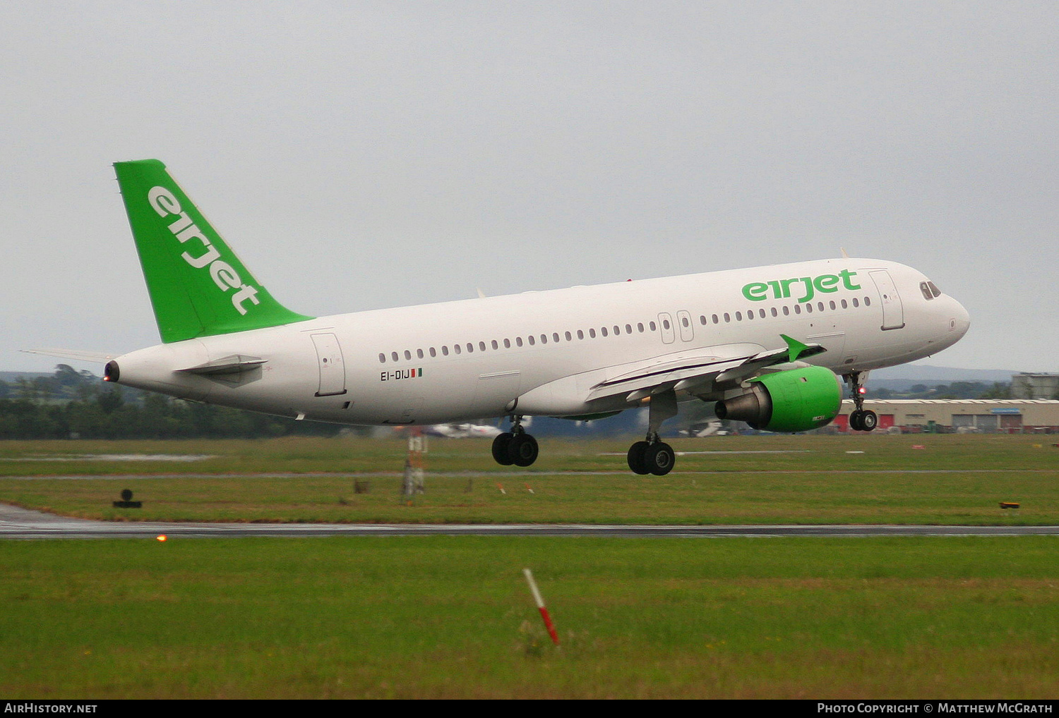 Aircraft Photo of EI-DIJ | Airbus A320-212 | Eirjet | AirHistory.net #582045