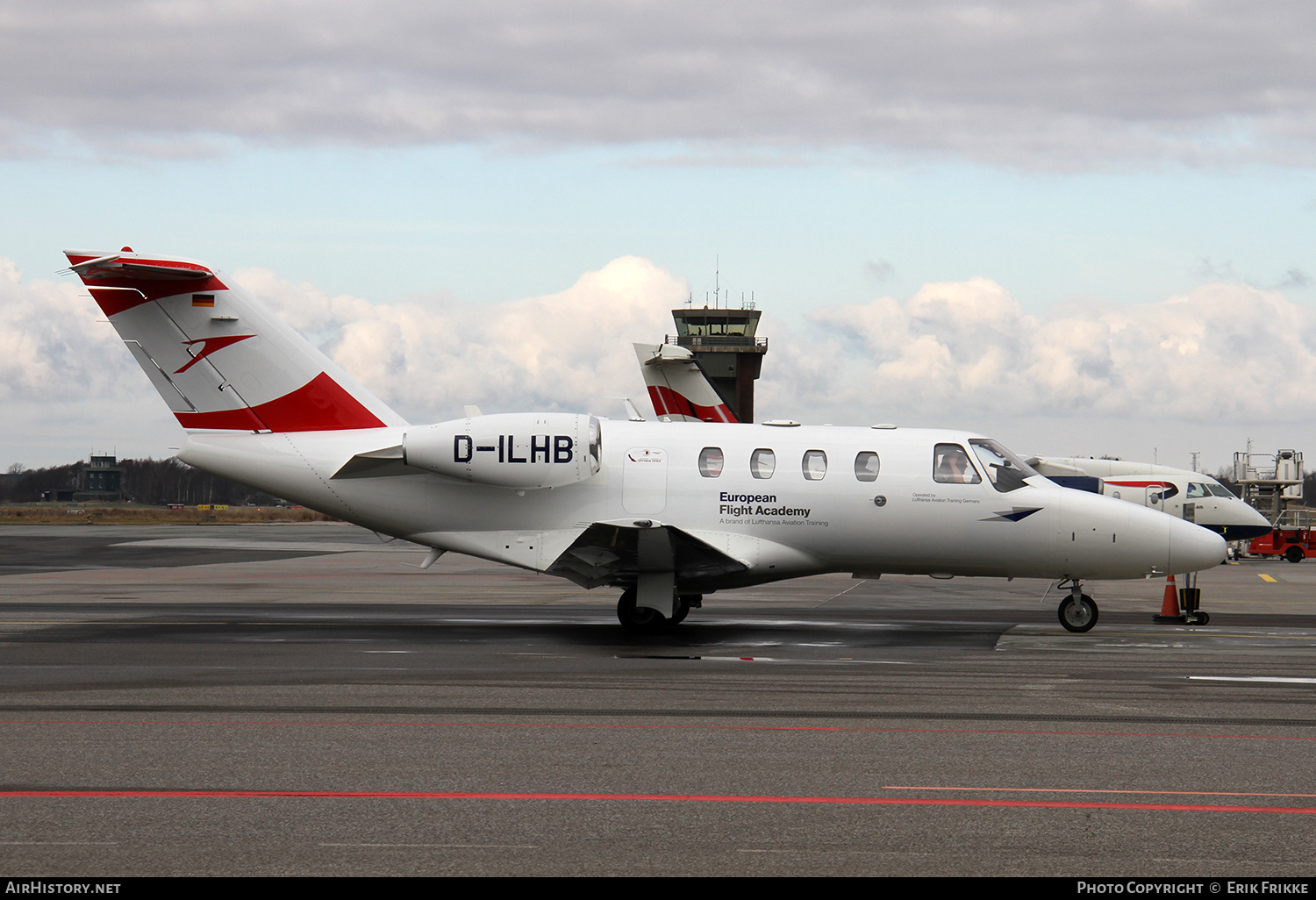 Aircraft Photo of D-ILHB | Cessna 525 CitationJet CJ1+ | European Flight Academy | AirHistory.net #582058